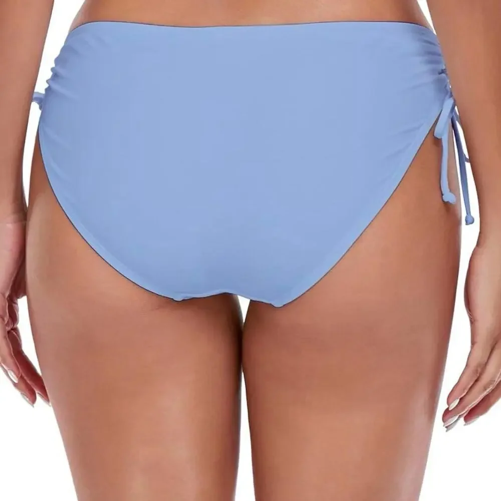Light blue bikini bottoms with